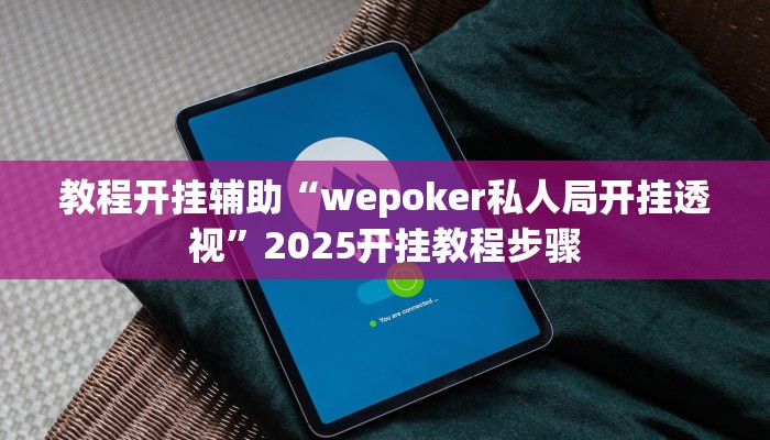 教程开挂辅助“wepoker私人局开挂透视”2025开挂教程步骤